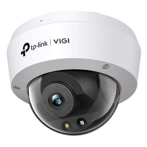 TP-LINK (VIGI C250 4MM) 5MP Full-Colour Dome Network Camera w/ 4mm Lens, PoE, Smart Detection, IP67, People & Vehicle Analytics, H.265+