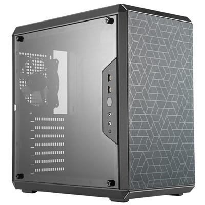 Cooler Master MasterBox Q500L Mid Tower 2 x USB 3.0 Acrylic Side Window Panel Black Case