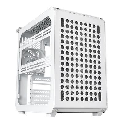 Cooler Master Qube 500 Flatpack, White, Modular Mid-Tower w/ Tempered Glass Window, E-ATX/ATX/MicroATX/Mini-ITX