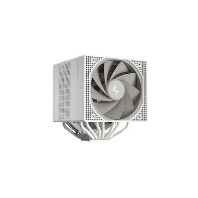 DeepCool ASSASSIN IV Universal Socket 140mm PWM 1400RPM Fan CPU Cooler, White, armed with seven heat pipes and newly designed 120 and 140mm FDB fans