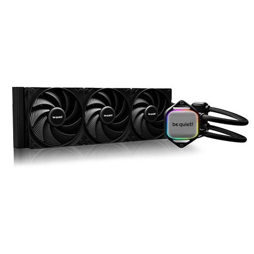 Be Quiet! Pure Loop 2 360mm Liquid CPU Cooler, 3 x Pure Wings 3 PWM Fans, ARGB Cooling Block