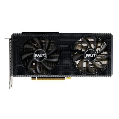 Palit Dual RTX3060 OC, PCIe4, Ampere Architecture, 12GB DDR6, 1 HDMI, 3 DP, 1837MHz Clock, RGB Lighting, Overclocked