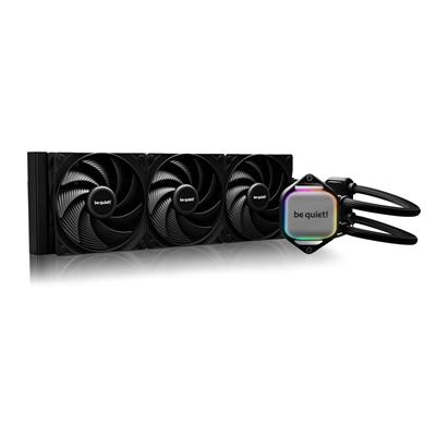 be quiet! Pure Loop 2 360mm AIO CPU Water Cooler, Universal Socket, 3x Pure Wings 3 120mm PWM high-speed fans, 2100RPM, ARGB, 3-year manufacturers warranty