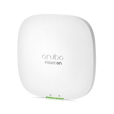 Aruba Instant On AP22 WiFi 6 802.11ax Indoor Access Point (No PSU), Smart Mesh Technology, MU-MIMO Radios, Remote Management, Cloud Managed, POE/12V Powered (R4W02A)