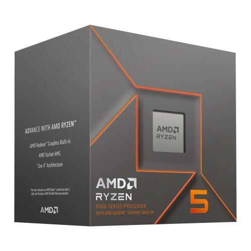 AMD Ryzen 5 8500G 3.7GHz 6 Core AM5 Processor, 12 Threads, 5.0GHz Boost, Radeon Graphics