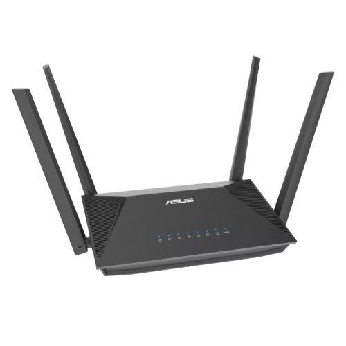 Asus (RT-AX52) AX1800 Dual Band Wi-Fi 6 Extendable Router, Instant Guard, Parental Control Scheduling, Built-in VPN, AiMesh