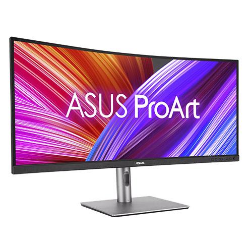 Asus ProArt Display 34″ Ultra-wide Curved Professional Monitor (PA34VCNV), IPS, 21:9, 3440 x 1440, 100% sRGB, 60Hz, USB-C, RJ45, VESA