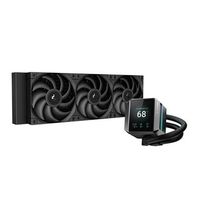 DeepCool Mystique 360 CPU Cooler, ARGB, Personalized Cooling with 2.8″ TFT LCD Screen and Enhanced Pump Performance, 5 year warranty