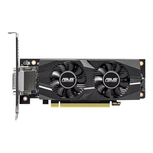 Asus DUAL RTX3050 LP BRK OC, 6GB DDR6, DVI, HDMI, DP, 1537MHz Clock, Overclocked, Low Profile (Bracket Included)