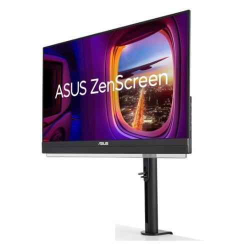 Asus 21.5″ Portable IPS Monitor (ZenScreen MB229CF), 1920 x 1080,  USB-C PD 60W, Speakers, Kickstand, C-Clamp, Partition Hook, Subwoofer