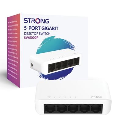 Strong SW5000PUK 5 Port Gigabit Switch (Plastic)