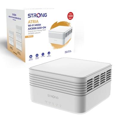 Strong MESHAX3000ADDUK AX3000 Whole Home Wi-Fi 6 Mesh System/Additional Unit (1 Pack) – 1,600sq.ft Coverage
