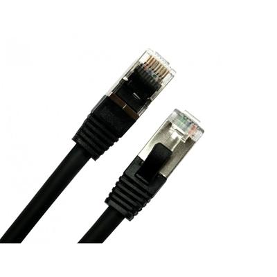 10m CAT8.1 LSZH S/FTP 26AWG Networking Cable, Black