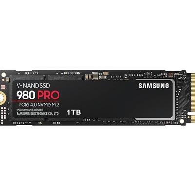 Samsung 980 PRO (MZ-V8P1T0BW)1TB NVMe SSD, M.2 Interface, PCIe Gen4, 2280, Read 7000MB/s, Write 6000MB/s, 5 Year Warranty
