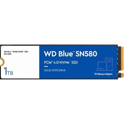 WD Blue SN580 (WDS100T3B0E) 1TB NVMe M.2 Interface, PCIe Gen4, 2280, Read 4150MB/s, Write 4150MB/s, 5 Year Warranty
