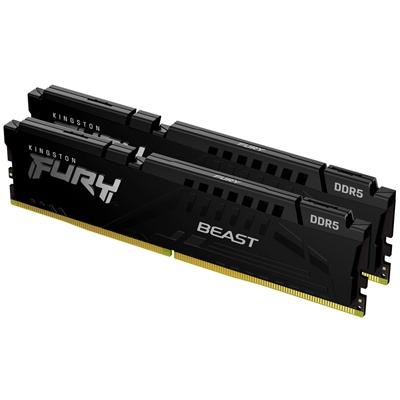 Kingston 32GB 6400MT/s DDR5 CL32 DIMM (Kit of 2) FURY Beast Black XMP