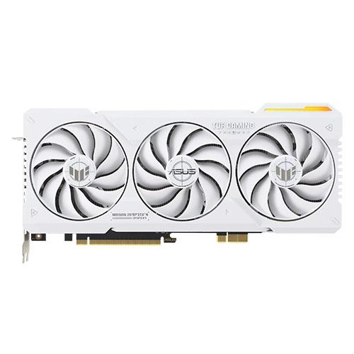 Asus TUF GAMING RTX4070 Ti SUPER BTF OC White, 16GB DDR6X, 2 HDMI, 3 DP, 2670MHz Clock, RGB, Overclocked *Requires an Advanced BTF Compatible Motherboard*