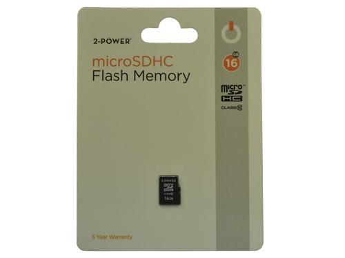 2-Power 16GB MicroSDHC Class 10 Memory – replaces 2PFM-16GB-SDMC-C10