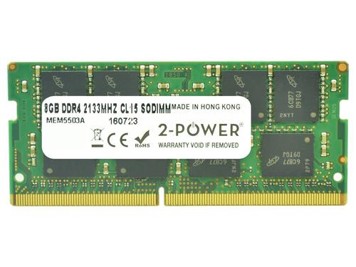 2-Power 8GB DDR4 2133MHz CL15 SoDIMM Memory – replaces KVR21S15S8/8