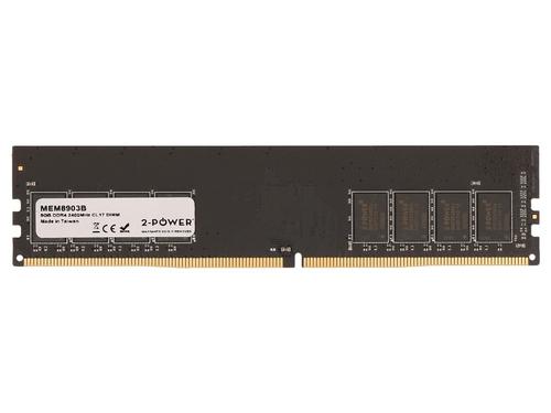 2-Power 8GB DDR4 2400MHz CL17 DIMM Memory – replaces KVR24N17S8/8