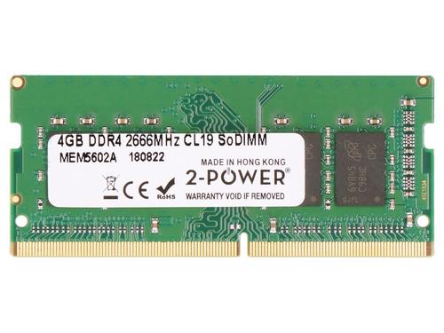 2-Power 2P-CT4G4SFS8266 memory module 4 GB 1 x 4 GB DDR4 2666 MHz