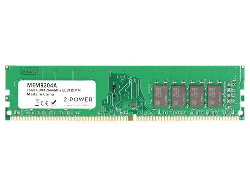 2-Power 2P-KVR26N19S8/16 memory module 16 GB 1 x 16 GB DDR4 2666 MHz