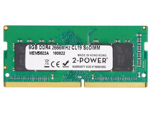2-Power 2P-KVR26S19S6/8 memory module 8 GB 1 x 8 GB DDR4 2666 MHz