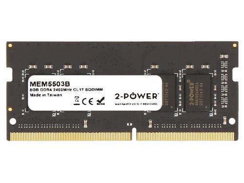 2-Power 8GB DDR4 2400MHz CL17 SODIMM Memory – replaces CT8G4SFS824A