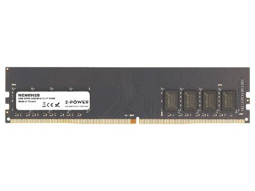 2-Power 2P-KVR24N17S6/4 memory module 4 GB 1 x 4 GB DDR4 2400 MHz