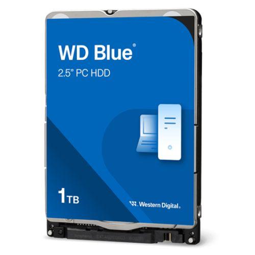 WD 2.5″, 1TB, SATA3, Blue Mobile Hard Drive, 5400RPM, 128MB Cache, 7mm, OEM