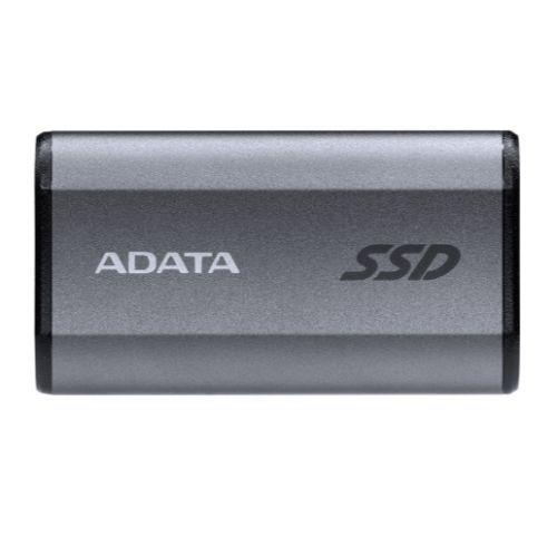 Adata SE880 1TB Pocket Size External SSD, USB 3.2 Gen2 Type-C/Type-A, Titanium Grey