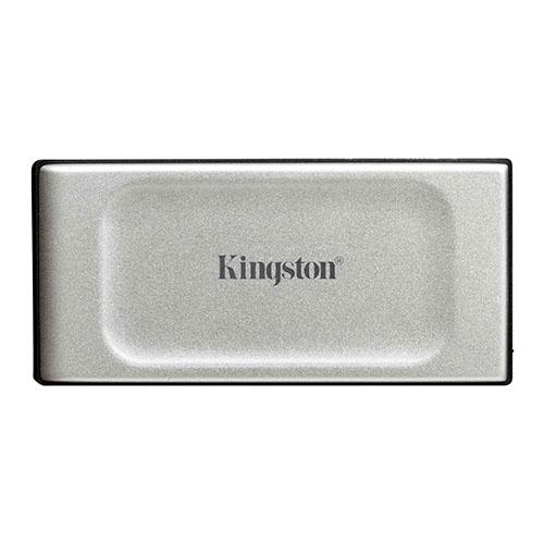 Kingston XS2000 1TB Pocket Size External SSD, USB 3.2 Gen2x2 Type-C, IP55 Water & Dust Resistant, Ruggedised Sleeve for Drop Protection