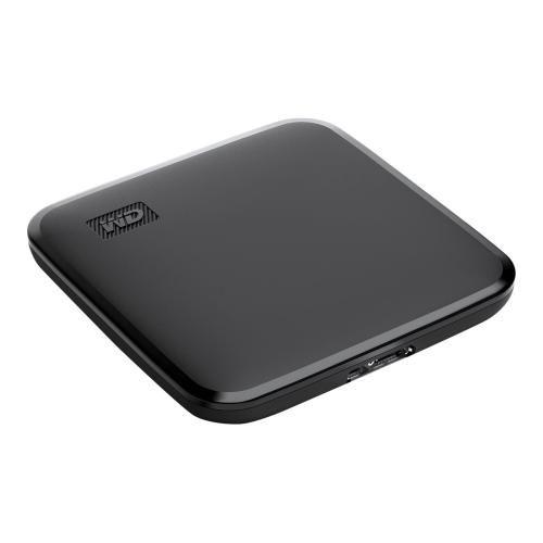 WD Elements SE 1TB Pocket Size External SSD, USB 3.2 Gen1 Type-A, Drop Resistance, Black
