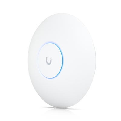 Ubiquiti UniFi U7 Pro WiFi 7 Access Point, with 6 GHz Support, 140 m (1,500 ft) coverage,300+ connected devices, Powered using PoE+, 2.5 GbE uplink