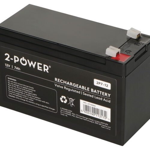 2-Power 2P7-12 UPS battery Sealed Lead Acid (VRLA) 12 V 7 Ah