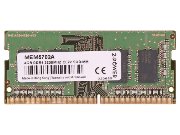 2-Power MEM5702A memory module 4 GB 1 x 4 GB DDR4 3200 MHz