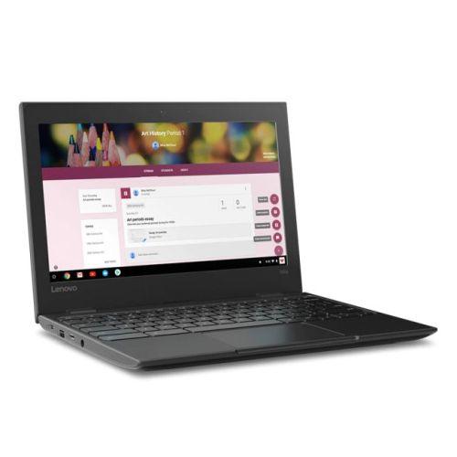 Lenovo 100e Chromebook G2 Laptop, 11.6″, Celeron N4020, 4GB, 32GB eMMC, Webcam, Wi-Fi, No LAN, USB-C, Chrome OS