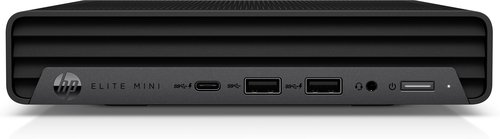 HP Elite 800 G9 Intel? Core? i5 i5-13500T 8 GB DDR5-SDRAM 256 GB SSD Windows 11 Pro Mini PC Black