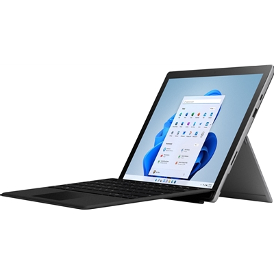 Microsoft Surface Pro 7+ Tablet with Keyboard, Grade A Refurb, 12.3 Inch Touchscreen, Intel Core i5-1135G7 11th Gen, 8GB RAM, 256GB SSD, Windows 11 Pro