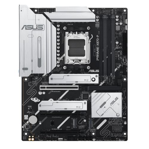 Asus PRIME X870-P, AMD X870, AM5, ATX, 4 DDR5, HDMI, 2 USB4, 2.5G LAN, 4x M.2