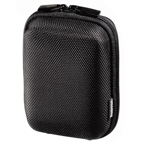 Hama Hardcase 60L Colour Style Compact Camera Case, Belt Loop, Neck Strap, Black, 7 x 4 x 11 cm Compartment