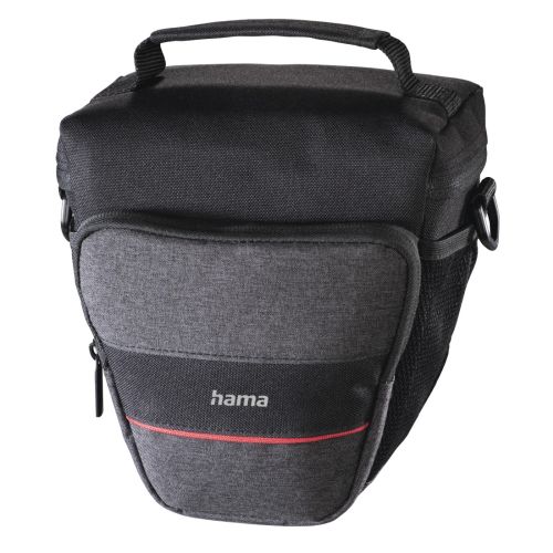 Hama Valletta 110 Colt Camera Case, Belt Loop, Shoulder Strap, Black, 9 x 9 x 15.5 cm Compartment