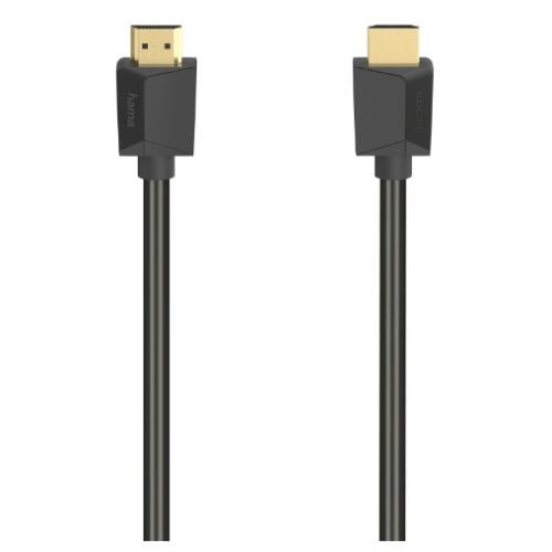 Hama Ultra High Speed HDMI Cable, Ultra-HD 8K, Gold-Plated, 2 Metre