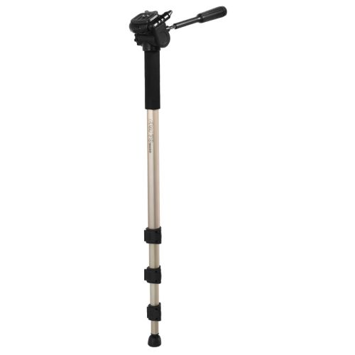 Hama (Star 78 Mono) Camera Monopod, 3D Tilt Head, 176cm Max Height, 6.4mm Thread, Quick-Release Plate, Spirit Level, Bag