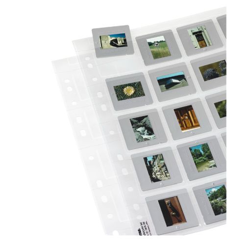 Hama Slide Sleeves, 20 Framed Slides in 5×5 cm Format, 25 pcs