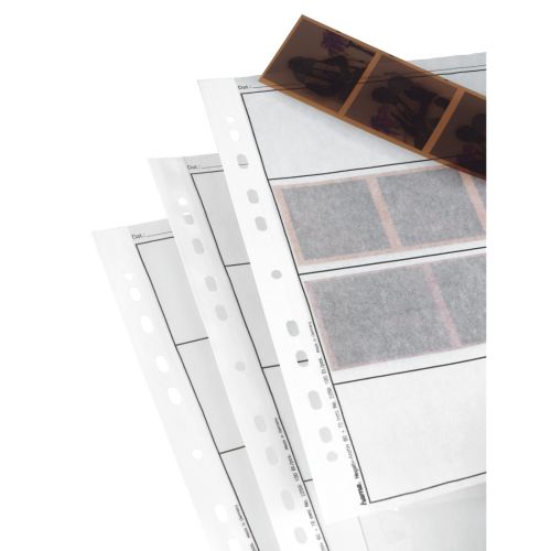 Hama Negative Sleeves, Glassine, 4 Strips of 3 Negatives, 6×7 cm, 100 pcs