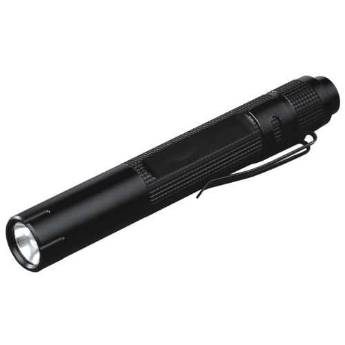 Hama Classic C-98 17 Lumen LED Torch, 30m Range, Clip, Black