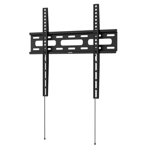 Hama TV Wall Bracket, Rigid, Up to 75″ TVs, 40kg Max, VESA up to 400 x 400, Wall Spacing 2.5cm, Spirit Level