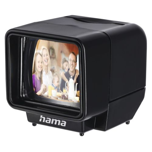 Hama LED Slide Viewer, 3x Magnification, For 5x5cm Slide Frames, Battery Powered