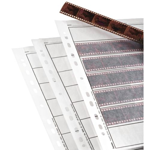 Hama Negative Sleeves, Glassine, 7 Strips of 6 Negatives, 24×36 mm, 25 pcs